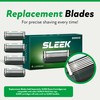 DORCO SLEEK Six Blade Razor System with Multi-Flex Technology, Precision