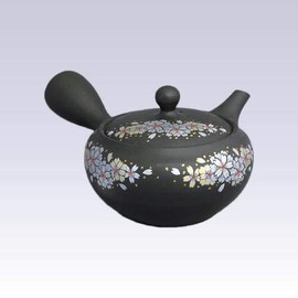 Tokyo Matcha Selection - Tokoname Kyusu teapot - SHOHO - Tree - 320cc/ml - ceramic mesh [Standard ship by Int'l e-packet: with Tracking number & Insurance]