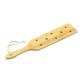 FSSTUD Large Wooden Paddle Wood Craft Paddle Board Unfinished Wood Fraternity Paddle Greek Sorority Wooden Paddle Blank Painting Paddle with Airflow Holes for Home Decoration