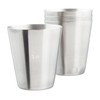 Relaxdays 2 x XXL Hip Flask Stainless Steel Giant Hip