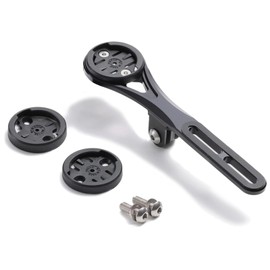 Buaak Bicycle Computer Holder Combo Bicycle Mount Adjustable, Compatible with Garmin Holder, Bicycle, Edge Mount Compatible with Garmin Edge and Sports Action Camera