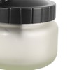 Airbrush Cleaning Pot Universal Glass Bottle Airbrush Cleaning Jar with