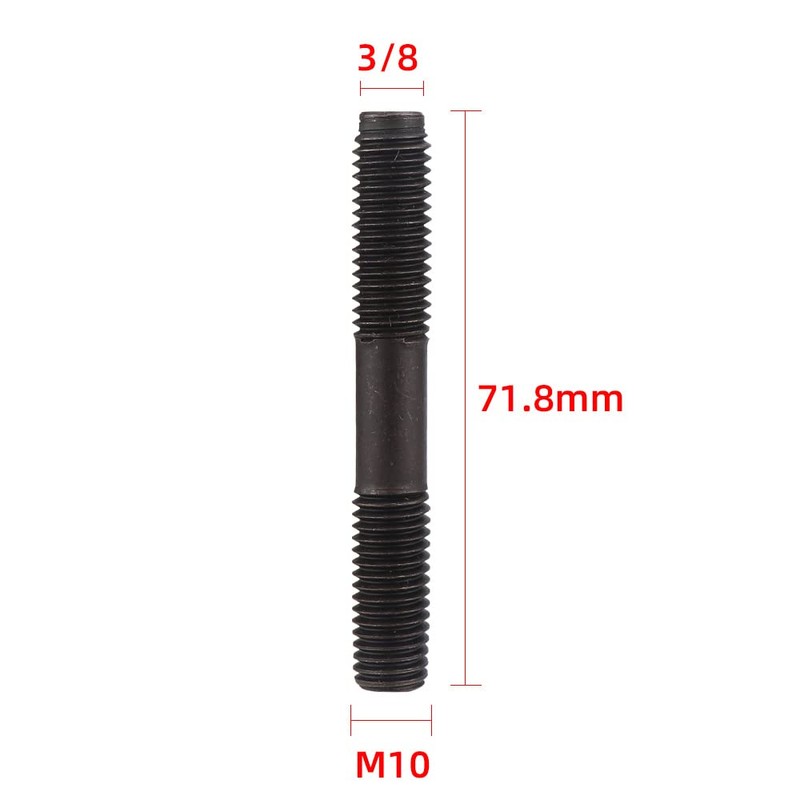 EROSHAK 3/8 Mandrel 5 pcs Replacement Rod 9900S Air Hydraulic