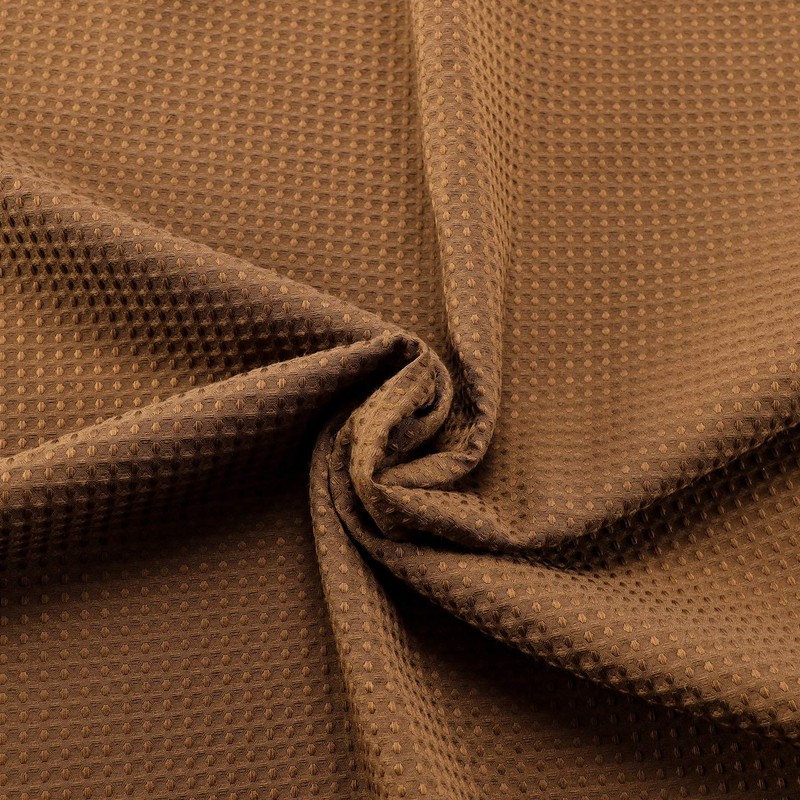 Barossa Design Waffle Weave Shower Curtain Hotel Luxury Spa, 230