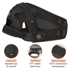 Shock Doctor Shoulder Support (Black, Large/X-Large)