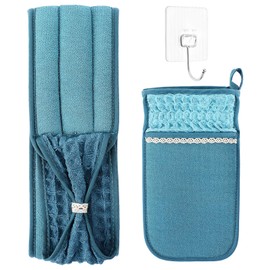 BESTOYARD Smudging Towel Body Towel, Acacri, Red Scuff Set, V-amater Mittens, Body Towel, Hook, Exfoliating Body, Odor Care, Smooth Skin, Viscose Material, Skin Beautiful, Unisex, Akasuri Towel