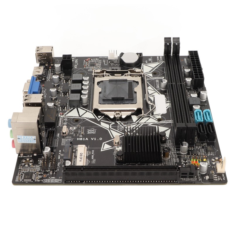 H81A Motherboard for LGA1150 DDR3 HD Multimedia Interface VGA Mini