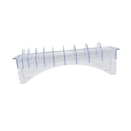 Frcolor Box Gripper Limit Comb Grid Base Limit Comb Organizer Highlight Comb Clipper Guard Holder 10 Clipper Guard Organizer Hair Cutter Rack