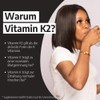 Vitamin K2 200 mcg – 365 Vegan Tablets – Menaq Uinon Mk7 Natural Month Pack – Magnesium Stearate Free – Made in