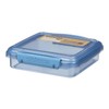 Sistema Ocean Bound Plastic Sandwich Box 450ml Food Container and