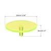 PATIKIL 150pcs Golf Ball Markers 24mm Round Clear Flat Position