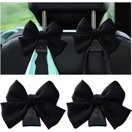 Mandark - 2 ganchos para reposacabezas de asiento de coche, universales para SUV, sedán, camión