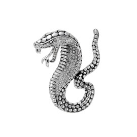 Teyolo Snake Brooch for Women Men Snake Brooches Lapel Pins Year of the Snake Jewelry Gifts