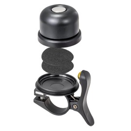 GORIX Bell for AirTag Bicycle, Waterproof, Brass, Cycle Bell, Anti-Theft, Compact, Lightweight, Air Tag, Mounted, Bicycle Bell, Cross Bike, Electric Bicycle, MTB, Children's Bicycle (Gair-BELL)