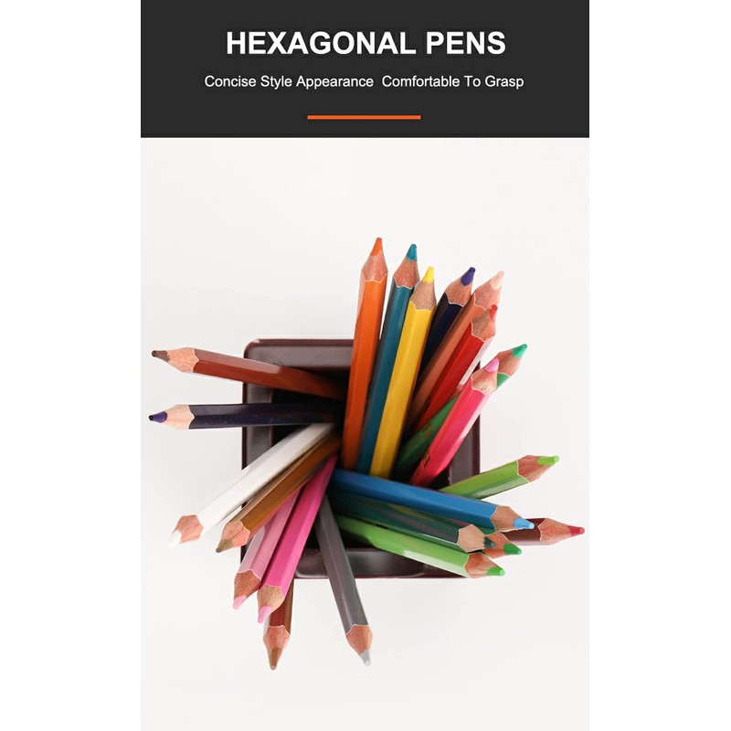 72 Oil Based Professional Colouring Pencils, SOFT High Grade 3.8