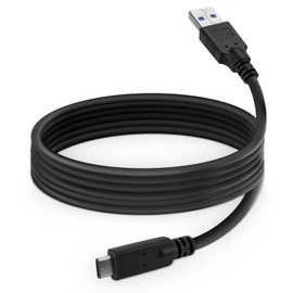 BoxWave Cable Compatible with Nayax Nova 116 Flip - DirectSync - USB 3.0 A to USB 3.1 Type C, USB C Charge and Sync Cable - 6ft - Black