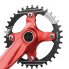 Lebycle 34T Mountain Bike Chain Wheel Rustproof Aluminum Alloy Positive