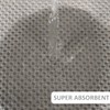NINVVS 4pcs kitchen towels 2pcs Transparent Hooks, Highly Absorbent, Soft