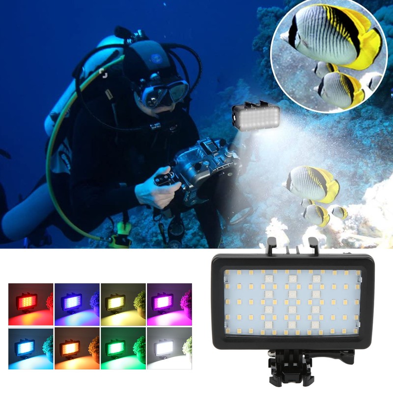 SL‑20 RGB Waterproof Diving Fill Light Underwater LED Video Light