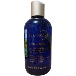 TERRAMAR Terramiracle Shampoo Anticaída Natural, Extractos de Árnica, Romero y Limón, 250 ml
