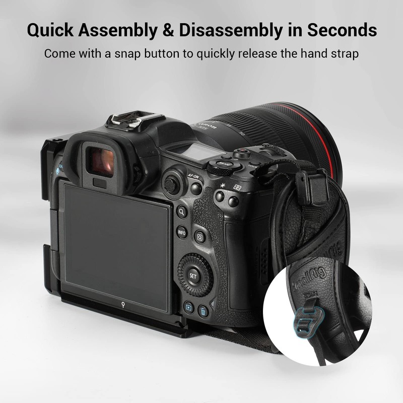 SMALLRIG Camera Cage Correa de Muñeca, Correa de Mano con