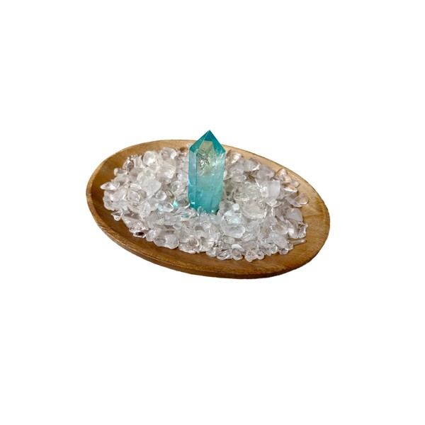 RELIGHT Natural Stone, Crystal, Ruffled Stone, Power Stone, Aqua Aura
