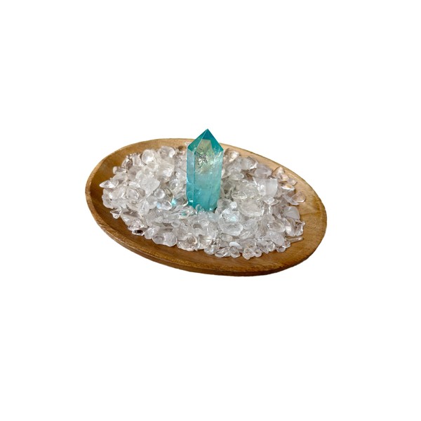 RELIGHT Natural Stone, Crystal, Ruffled Stone, Power Stone, Aqua Aura Purification, Meditation, Inspiration, Universe Items, 3-Piece Set, 1.4 - 1.7 oz (40 - 49 g)