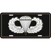 U.S. Army Airborne License Plate with Frame