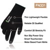 DEX FIT Sandy Nitrile Work Gloves FN331S, 3D-Comfort Fit, Heavy