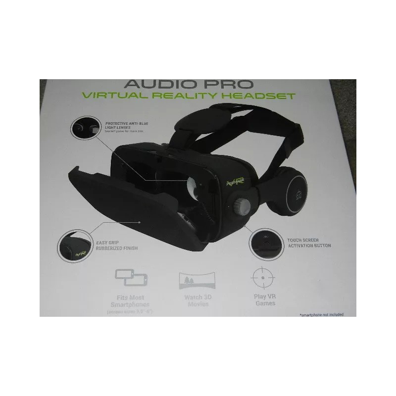 Promark new Promark Audio Pro VR Virtual Reality Headset Goggles