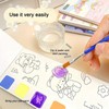 2pcs Mini Watercolor Paint Pad,Mini Paint Pad,Pocket Watercolour Painting Book,Mini