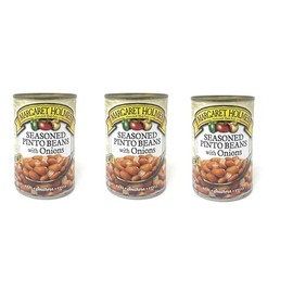 Margaret Holmes Southern Style Seasoned Pinto Beans with Onion 15oz - 3 cans