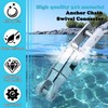 Pvrud Multidirectional Boat Anchor Swivel 316 Stainless Steel, Marine -
