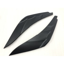 Unbranded Matte Black Rear Tail Light Spoiler Eyebrow Cover Trim Fit 2022+ Subaru BRZ GR86