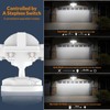 LEPOWER 1600LM LED Solar Security Lights, Motion Sensor Outdoor Flood