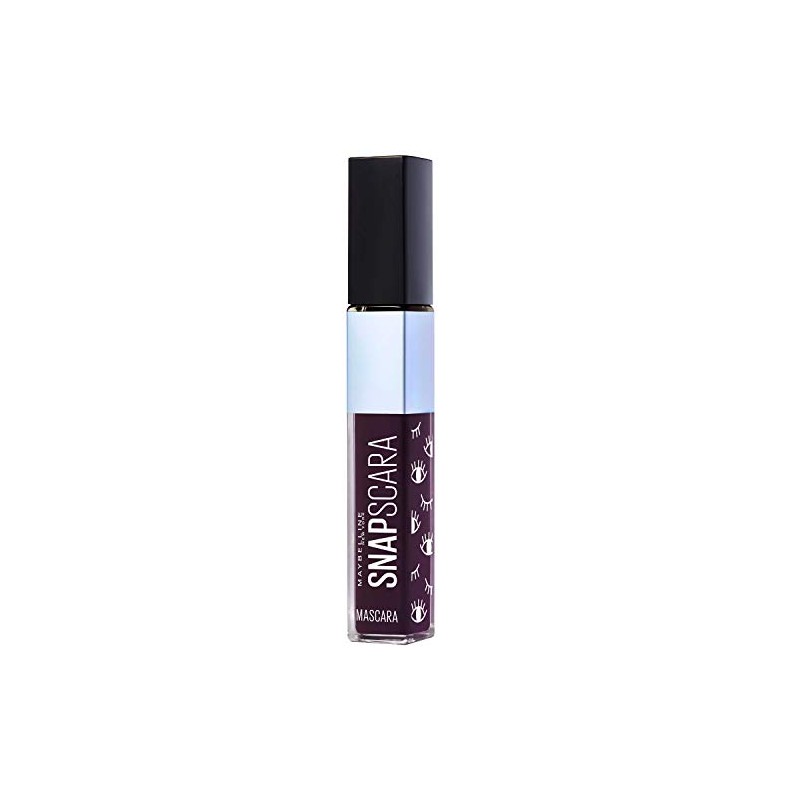Maybelline Mascara para pestanas snapscara tono black cherry, maybelline