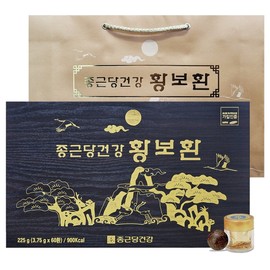 Chong Kun Dang Health Hwang Bo-Hwan 60 pills health pill / 종근당건강 황보환 60환 건강환