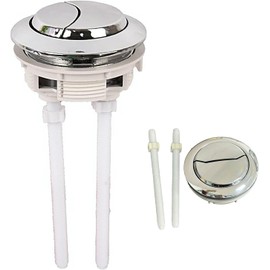 BotóN Doble Para DepóSito De Agua De Inodoro, BotóN De Inodoro BotóN De Tanque, Ancho Del Hilo De Instalacion 5.8 Cm, Accesorios Para DepóSito De Agua (Uno, de 5,8 cm de diámetro.)