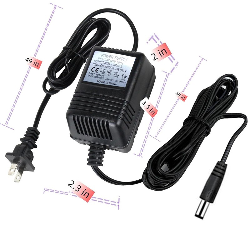 UPMMUD 24VAC Power Adapter Transformer for Sprinkler Systemfor Indoor Irrigation