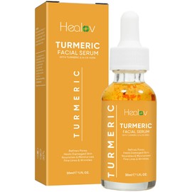 Turmeric Oil for Face & Body - All Natural Turmeric Skin Brightening Oil for Dark Spots - Turmeric Facial Repair Serum Cleanses Skin, Fights Acne, Evens Tone, Heals Scars - Turmeric Serum for All Skin