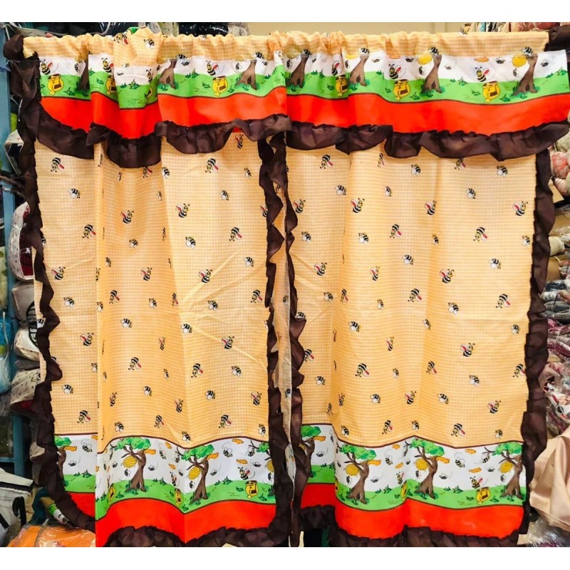 CARLA 10 Cortinas De Cocina Económica, Surtidas