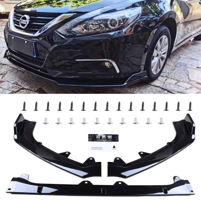 MUCO New Front Bumper Lip Compatible With 7th Nissan Altima