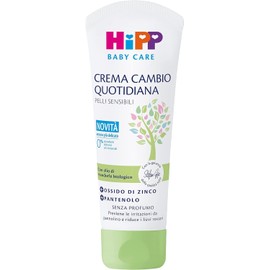 HiPP - Baby Care - Crema Cambio Quotidiana, Crema Protettiva e Lenitiva per il Cambio Pannolino dei Neonati, per Pelli Sensibili, con Olio di Mandorle Bio e Ossido di Zinco, 1 Pezzo da 75 ml