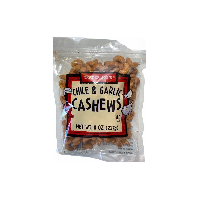 Trader Joe's Chile & Garlic Cashew, 8 oz