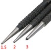 ToolOfLife 3-Piece Centre Punch Set 1.5mm/2mm/3mm