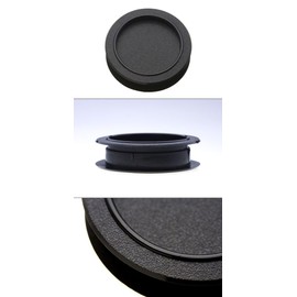 Bidoor PP-315 Japanese Fusuma Snake Knots, Black, Size Large, Pack of 30