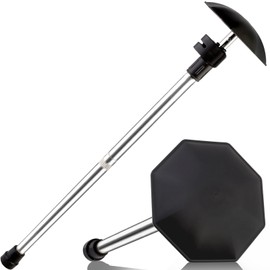 Greeily Golf Travel Bag Support Pole, 33"-60" Golf Club Travel Protector Stick for Bag Telescopic Adjustable Airlines Stiff Arm Club Protector Stainless Steel Pole (Silver)