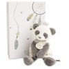 Doudou et Compagnie DC3540 ATTRAP-REVE Panda Puppet Grey