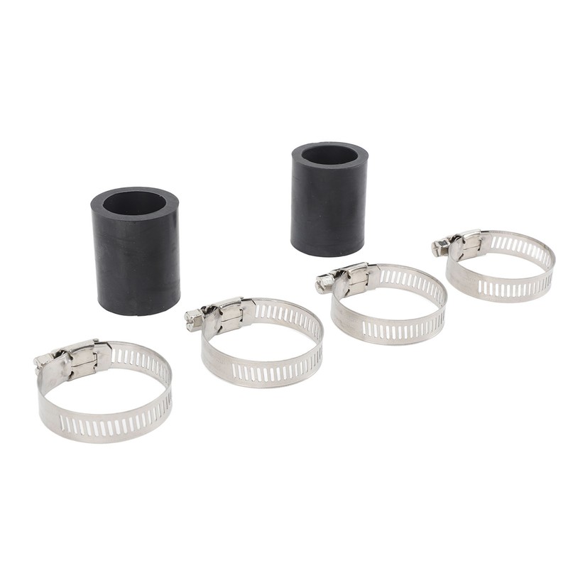2Pcs 1in High Temp Pipe Clamps Connector Sturdy Exhaust Pipe