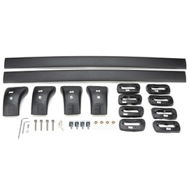 220lbs Lockable Roof Rack Cross Bars | Compatible with Toyota Highlander 2014-2019 XLE Limited & SE LE & LE Plus | Heavy Duty Aluminum Roof Rails Crossbars Rooftop Luggage Carrier